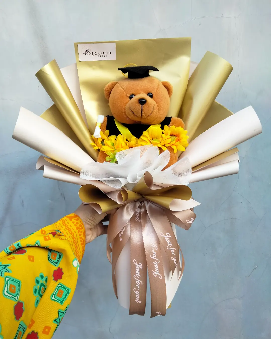 Graduation Doll Bouquet